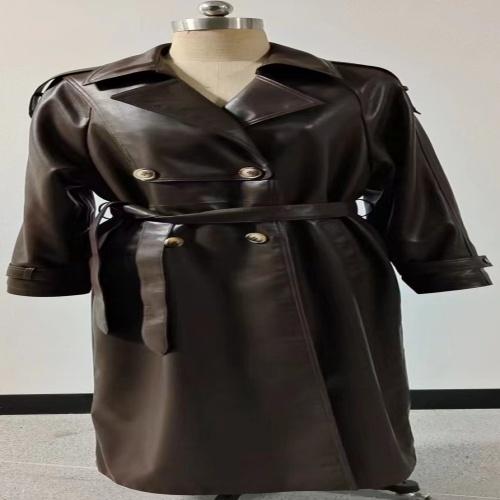 Leather Coat -Jacket